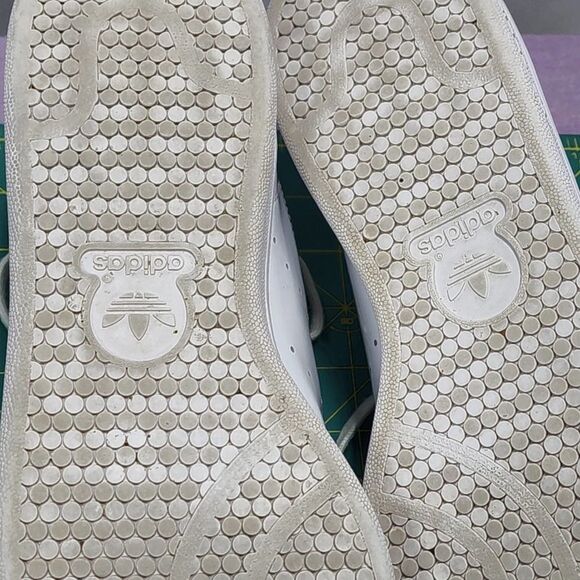 Adidas Stan Smith shiny white black snakeskin FV3422 10 - Picture 11 of 12